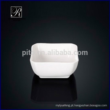 P &amp; T chaozhou fábrica de porcelana simples praça prato pires prato wasabi